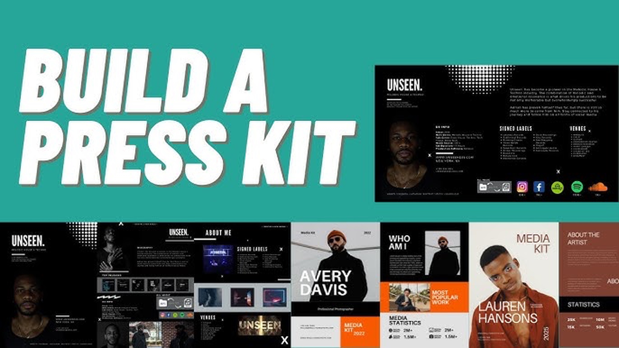 artist press kit